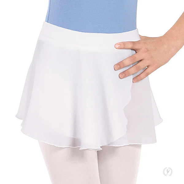 Eurotard-child-Chiffon Mock Wrap Pull-On Skirt-10127