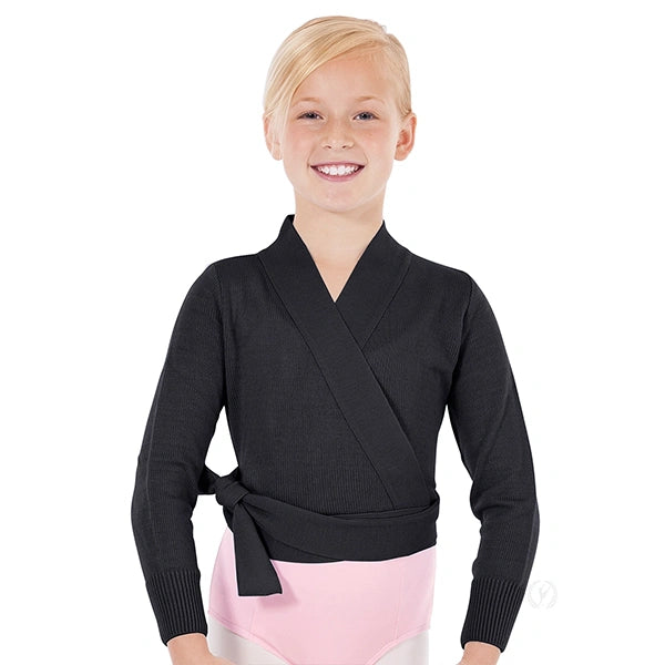 72523C Knit Wrap Sweater