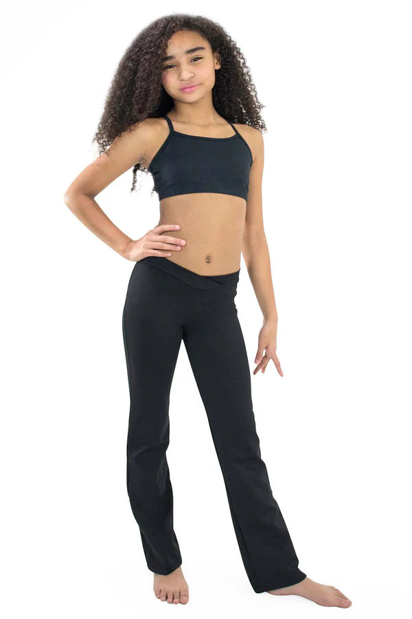 Girl's Microfiber V-front Jazz Pant
