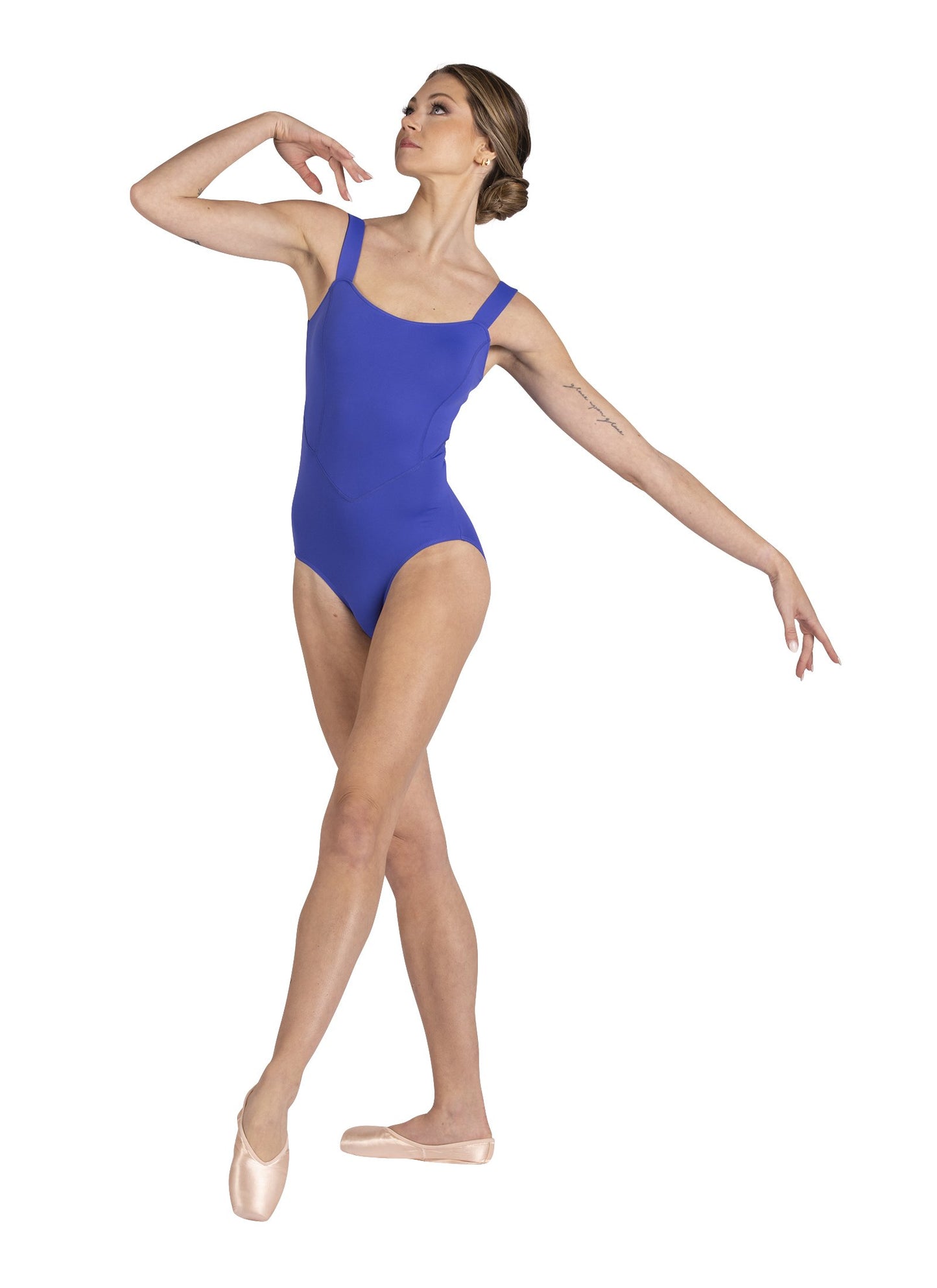 25113A Wide strap camisole leotard