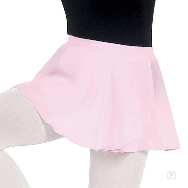 Eurotard-child-Chiffon Mock Wrap Pull-On Skirt-10127