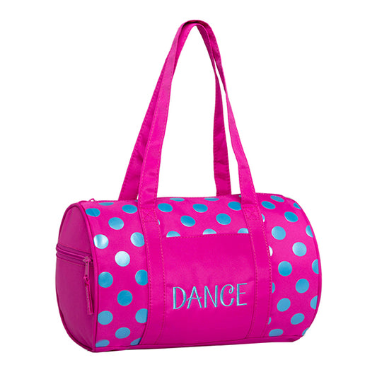 Dots Duffel Pink/Blue