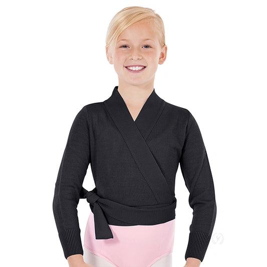 72523C Knit Wrap Sweater