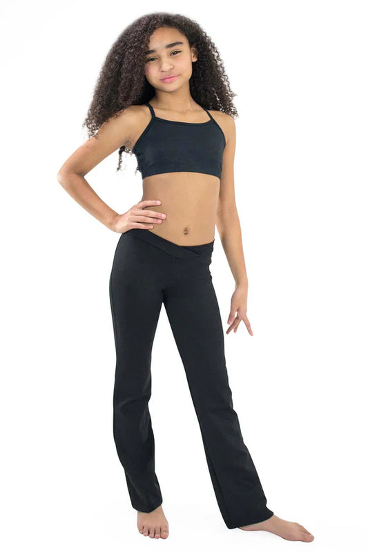 Girl's Microfiber V-front Jazz Pant