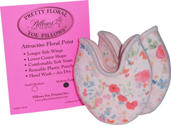 Pretty Floral Toe Pillow