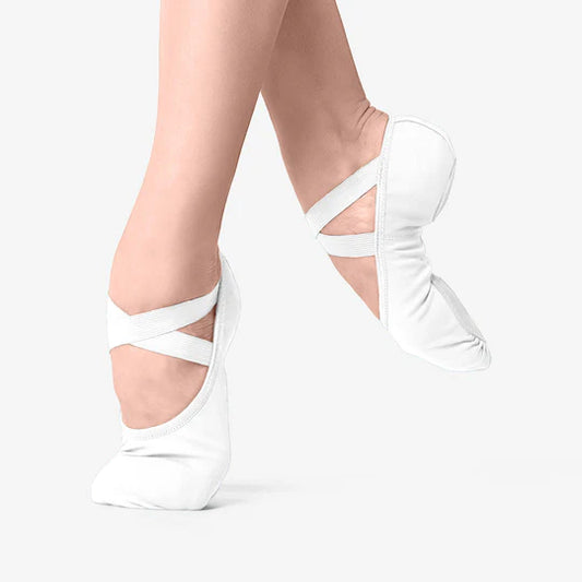 SoDanca- Adult-Bliss ballet flat-SD16-white