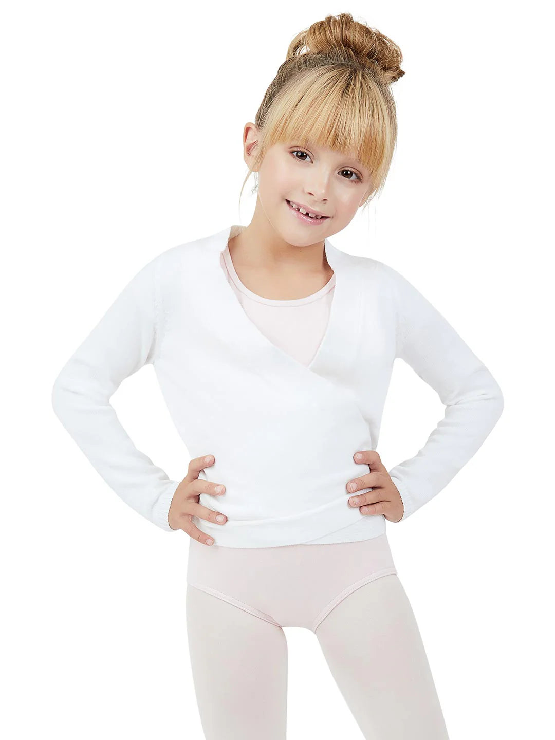 Capezio CK10949C wrap sweater