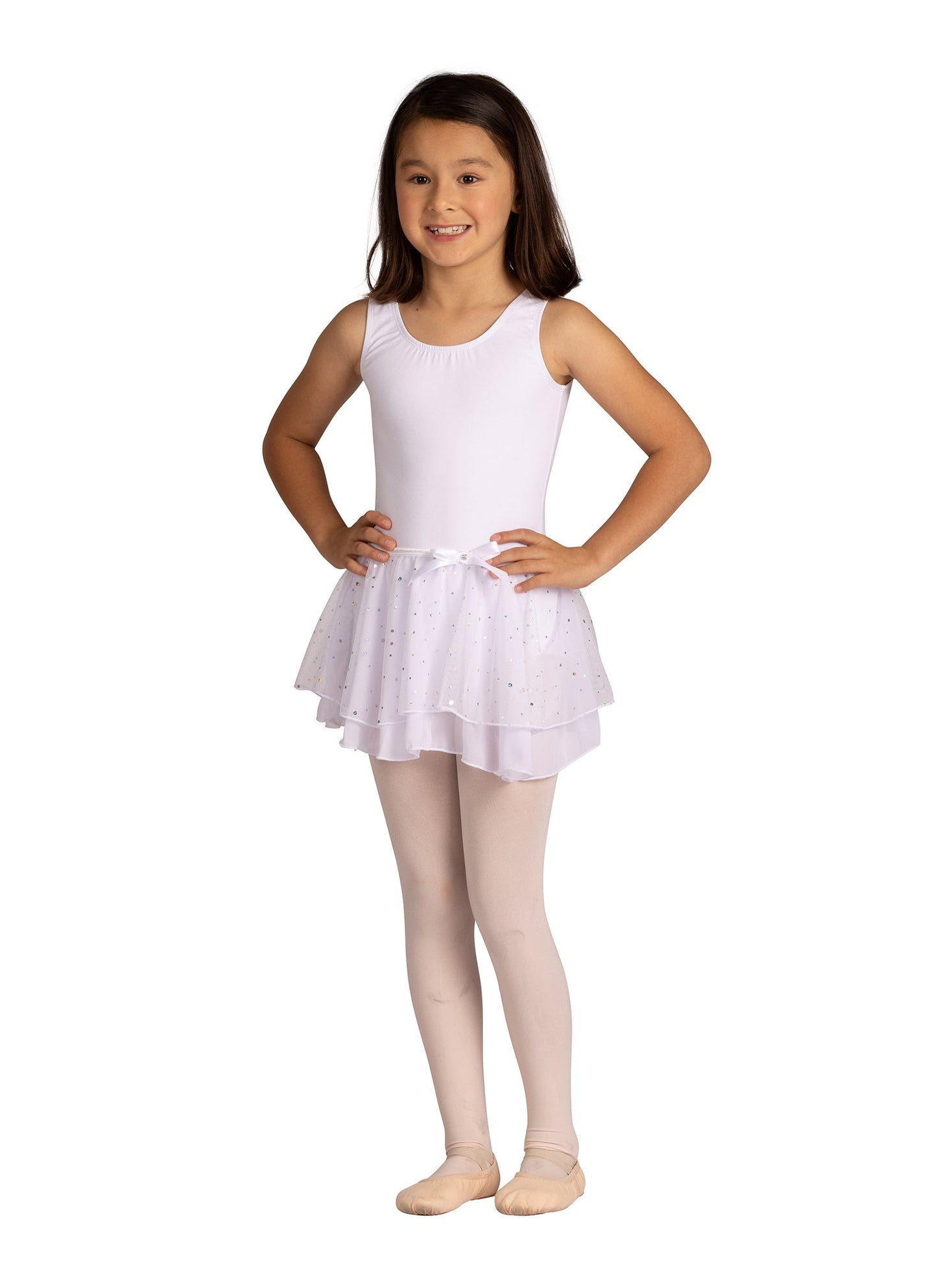 233 Double Layer Hologram skirt