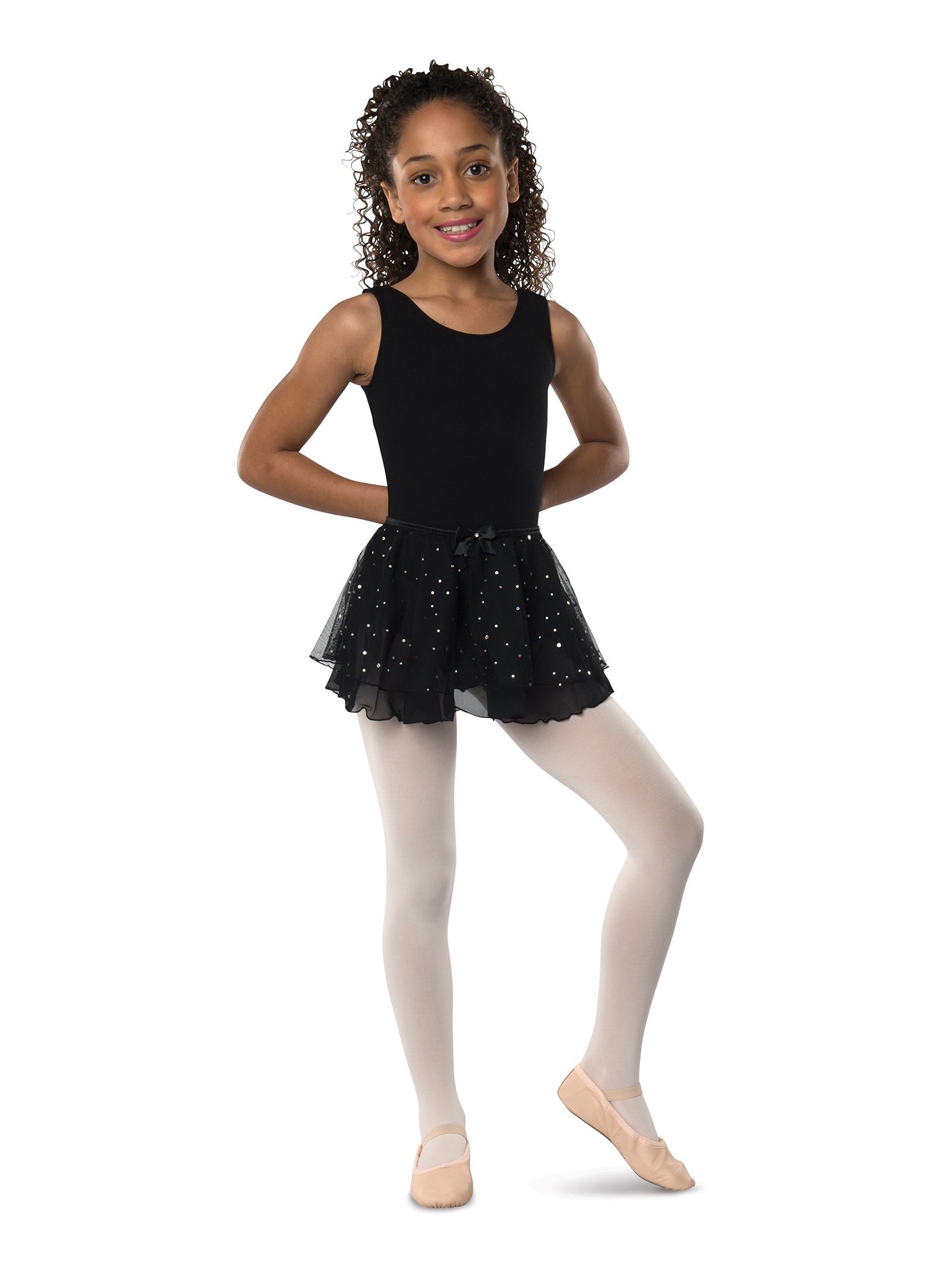 233 Double layer Hologram skirt