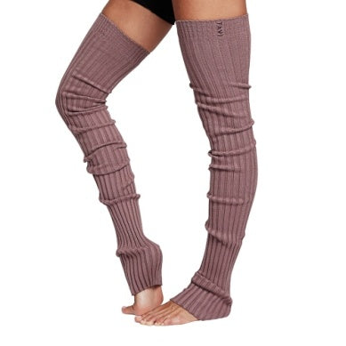 T07722 Thigh high leg warmers